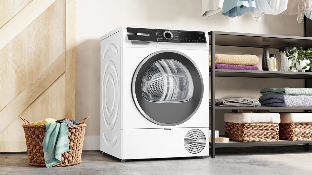 Bosch WQK2420LSN Serija 6, Džiovyklė su šilumos siurbliu, 9kg