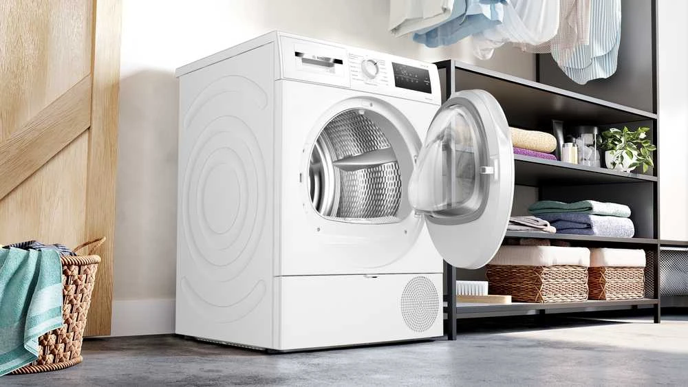 Bosch WTH85V0CSN Serija 4, Džiovyklė su šilumos siurbliu, 8kg