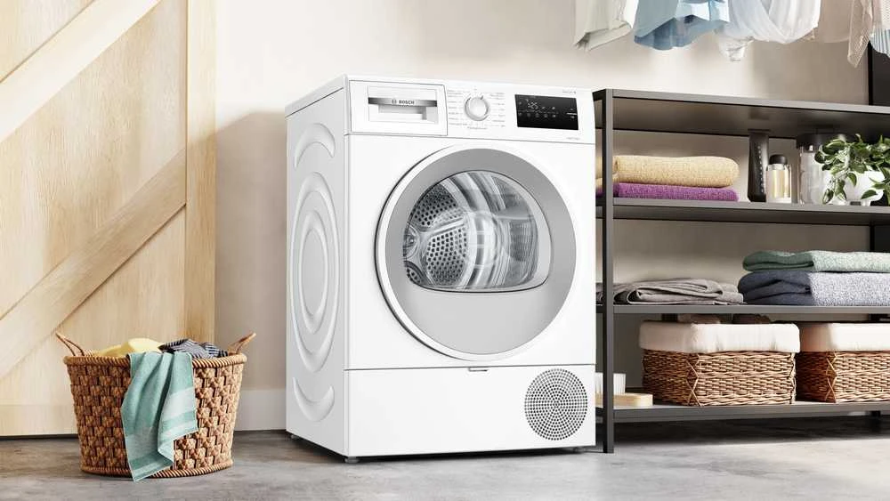 Bosch WTH85V0CSN Serija 4, Džiovyklė su šilumos siurbliu, 8kg