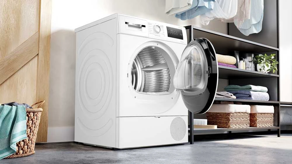 Bosch WTH85V0ISN Serija 4, Džiovyklė su šilumos siurbliu, 8kg
