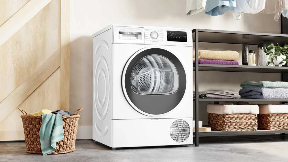 Bosch WTH85V0ISN Serija 4, Džiovyklė su šilumos siurbliu, 8kg