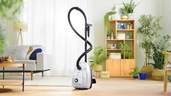 Bosch BGL38WH2 Serija 4, Dulkių siurblys su maišeliu, Baltas