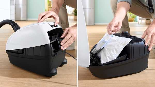 Bosch BGL38WH2 Serija 4, Dulkių siurblys su maišeliu, Baltas