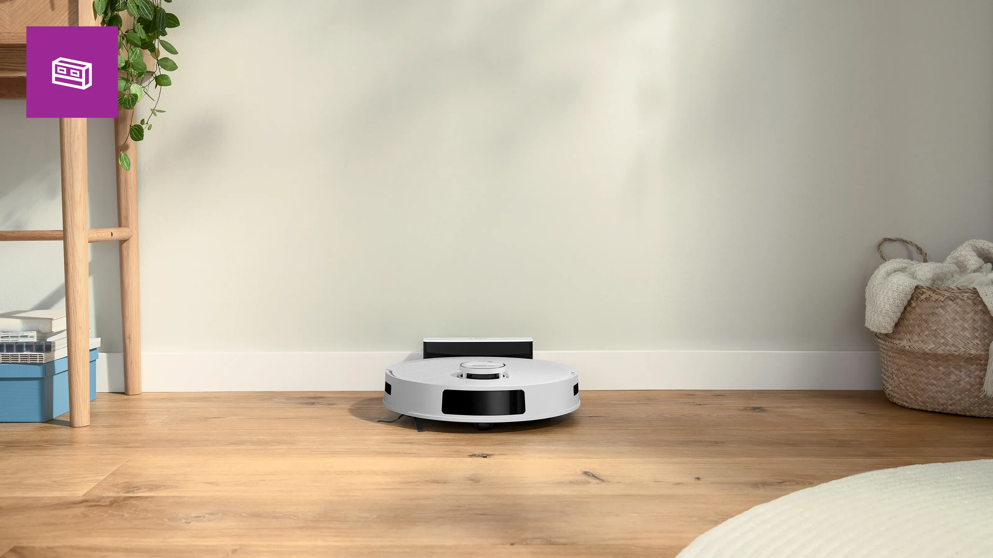 Bosch BCRC1W Dulkių siurblys-robotas 
