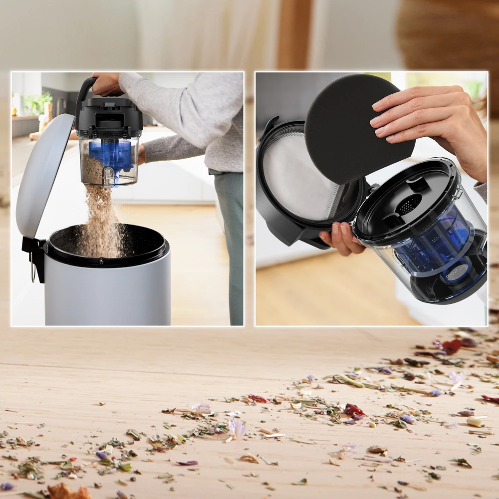 Bosch BGS05BA2TH Serija 2, Dulkių siurblys be maišelio, Juoda