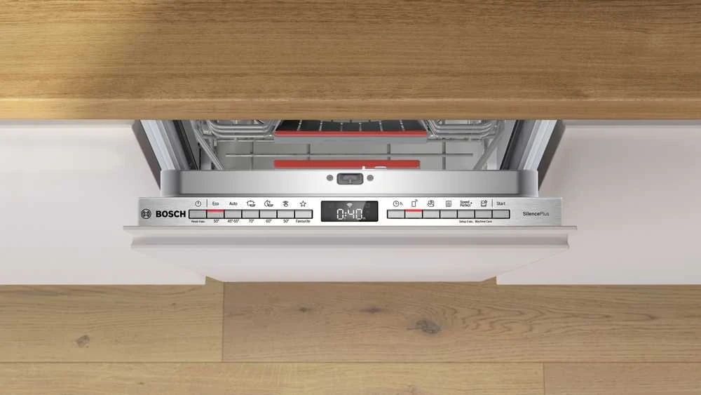 Bosch SPT4EMX17E Serija 4, Visiškai integruota indaplovė, 45 cm, variohinge