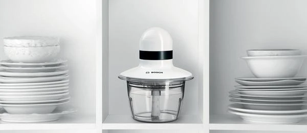 Smulkintuvas Bosch MMR 08A1, Baltos spalvos