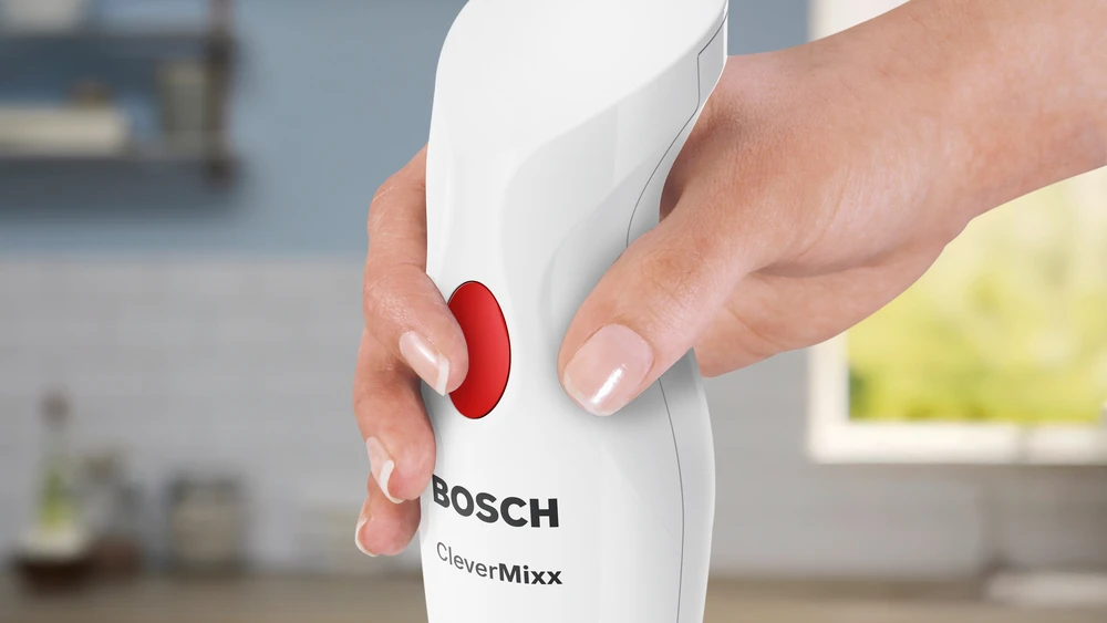 Bosch MSM14200 Rankinis trintuvas, CleverMixx, 400 W, Baltas, giliai raudona