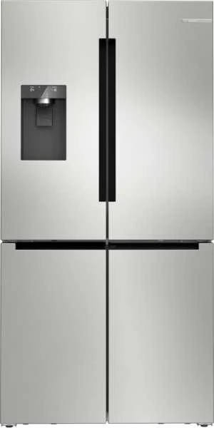 Bosch KFI96APEA Serija 6, Prancūziško tipo apačioje montuojamas šaldiklis, 5 durų, 183 x 90.5 cm, Šlifuotas plienas, atsparus pirštų atspaudams