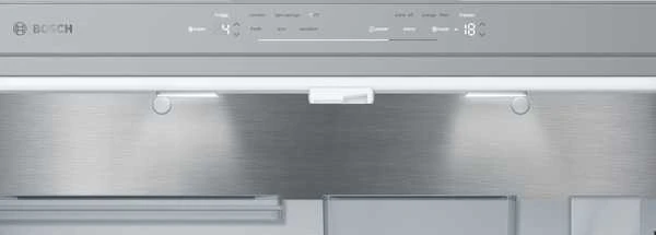 Bosch KFF96PIEP Serija 8, Prancūziško tipo apačioje montuojamas šaldiklis, 5 durų, 183 x 90.5 cm, Nerūdijančio plieno