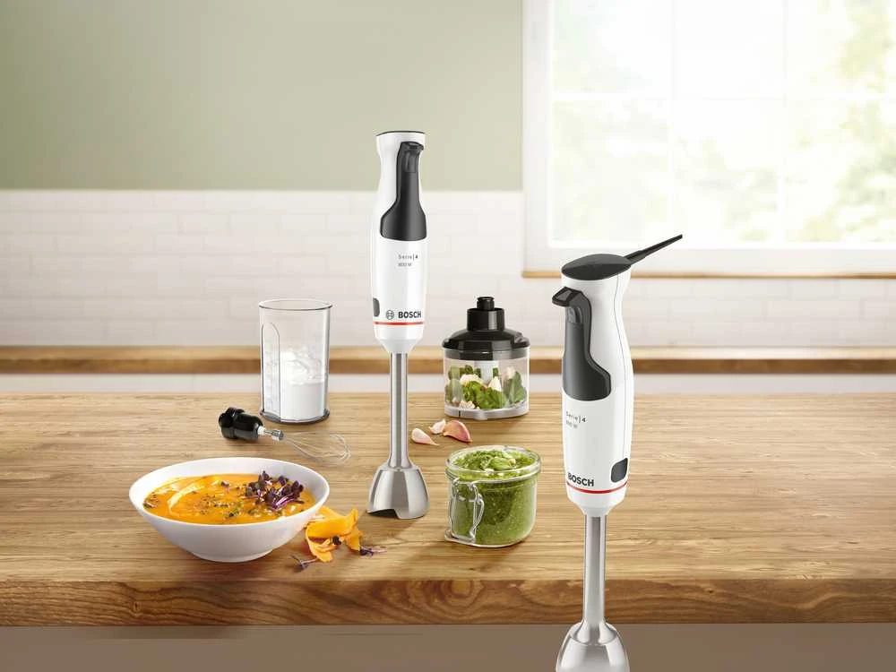 Bosch MSM4W421 Serija 4, Rankinis trintuvas, ErgoMaster, 800 W, Baltas