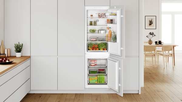Įmontuojamasis šaldytuvas Bosch KIN86NSE0 NoFrost