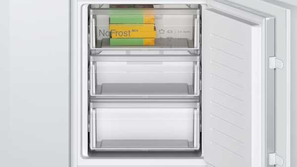 Įmontuojamasis šaldytuvas Bosch KIN86NSE0 NoFrost