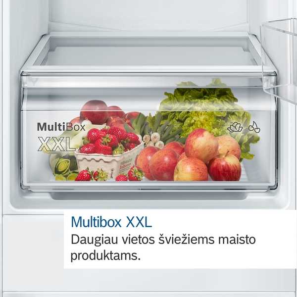 Įmontuojamasis šaldytuvas Bosch KIN86NSE0 NoFrost