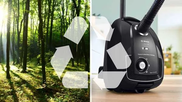 Bosch BGL38BA2H Serija 4, Dulkių siurblys su maišeliu, Juoda