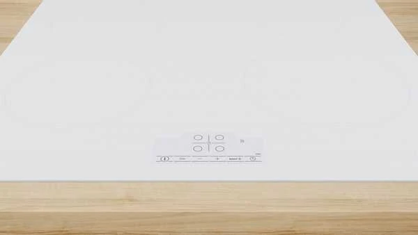 Įmontuojama indukcinė kaitlentė Bosch PUE612BB1J, balta