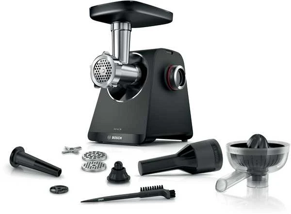 Bosch MFWS430B Serija 4, Mėsmalė, MultiPower Series 4, 1900 W, Juoda, Juodas