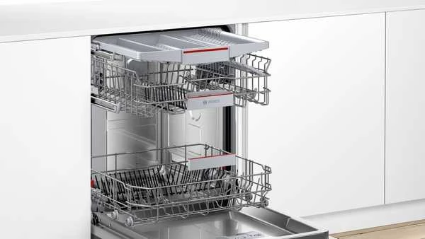 Bosch SMV4EMX71S Serija 4, Visiškai integruota indaplovė, 60 cm