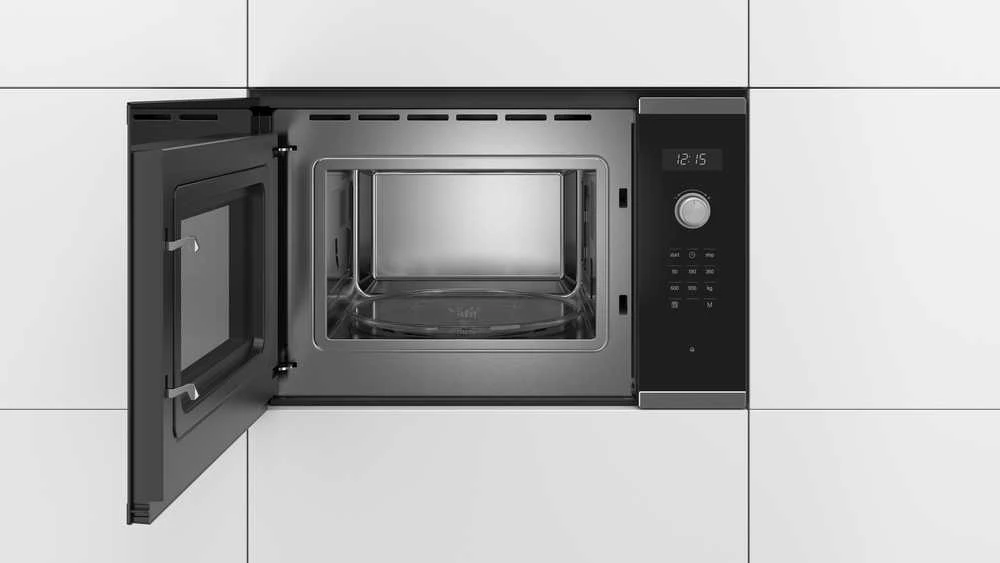 Bosch BFL554MS0 Serija 6, Įmontuojamoji mikrobangų krosnelė, Nerūdijančio plieno