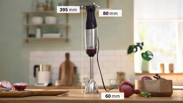 Bosch MSM6M673 Serija 6, Rankinis trintuvas, ErgoMaster, 1000 W, Nerūdijančio plieno
