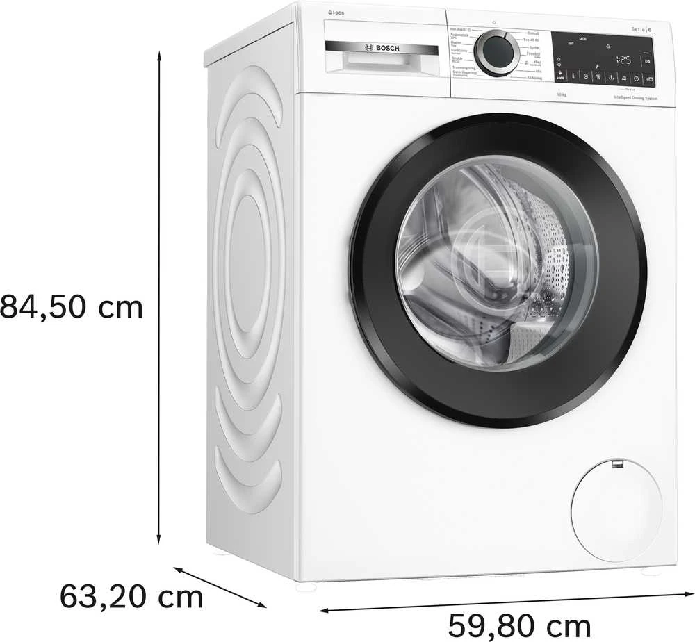 Skalbimo mašina Bosch WGG254FPSN,10 kg, I-Dos.