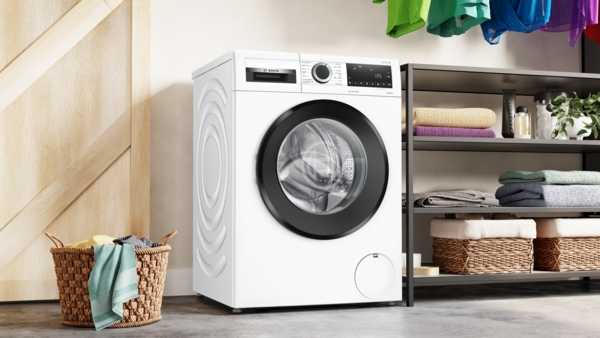 Skalbimo mašina Bosch WGG244Z0SN Serija 6, Skalbyklė, pakraunama iš priekio, 9kg, 1400 aps/min