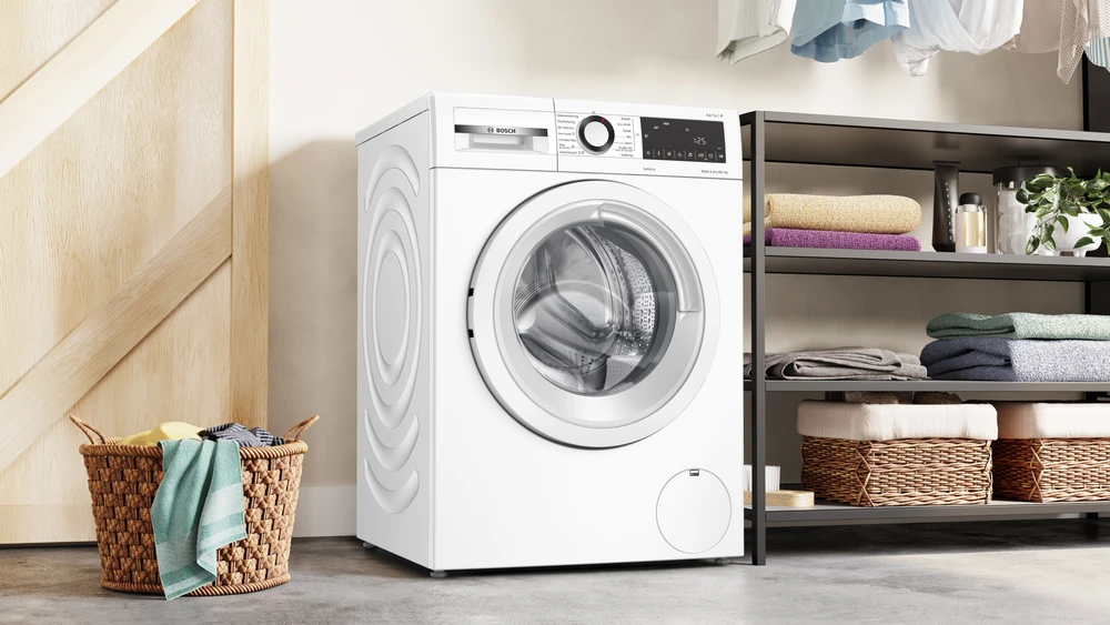 Skalbimo mašina Skalbyklė-džiovyklė Bosch WNA134L0SN , 8/5kg.