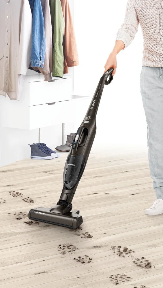 Įkraunamasis dulkių siurblys Bosch BO010384 Serija 2, Juodos spalvos