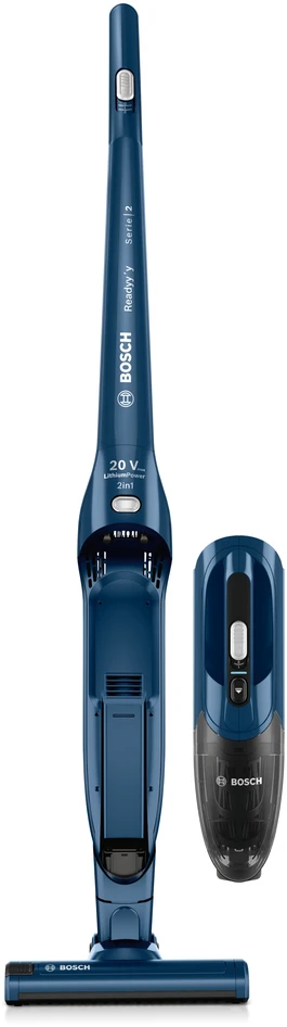 Įkraunamasis dulkių siurblys Bosch Serija 2 BCHF2MX20, Mėlynos spalvos