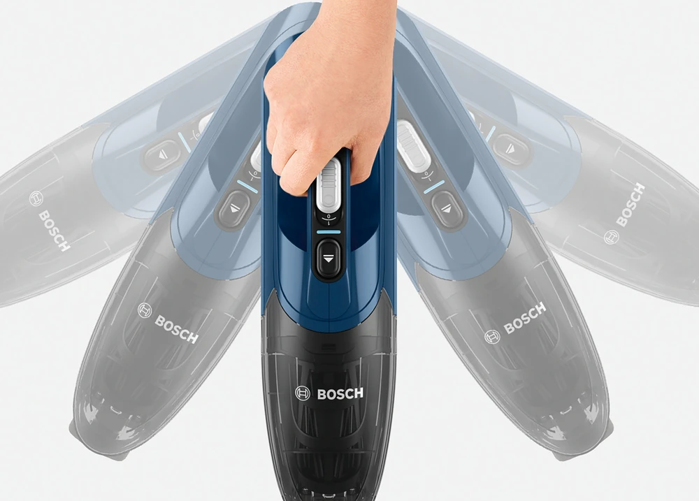 Įkraunamasis dulkių siurblys Bosch Serija 2 BCHF2MX20, Mėlynos spalvos