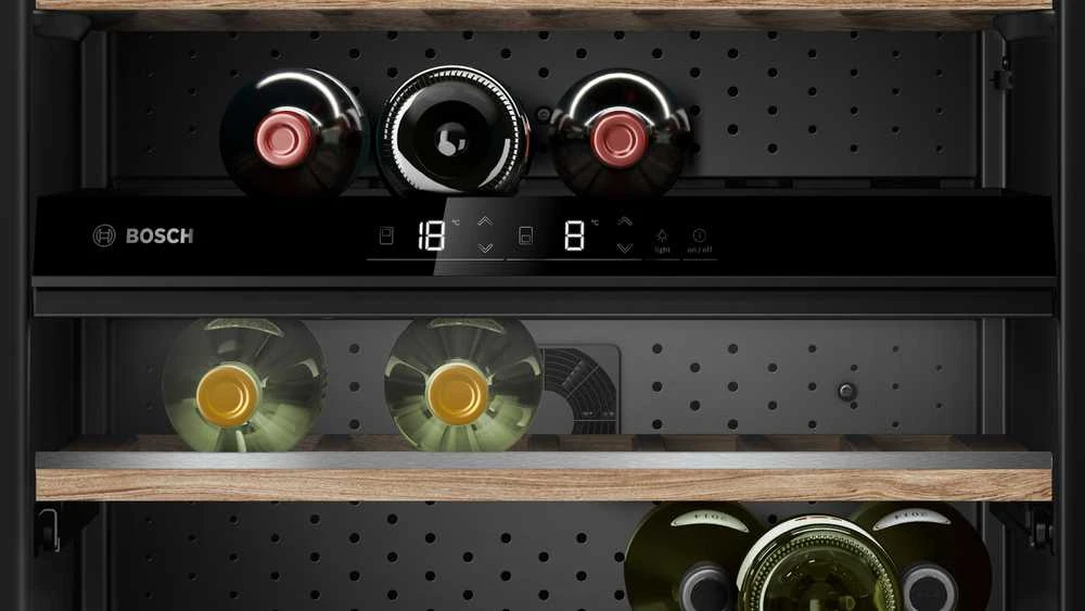 Bosch KWK16ABGB Serija 6, Laisvai pastatomas vyno šaldytuvas