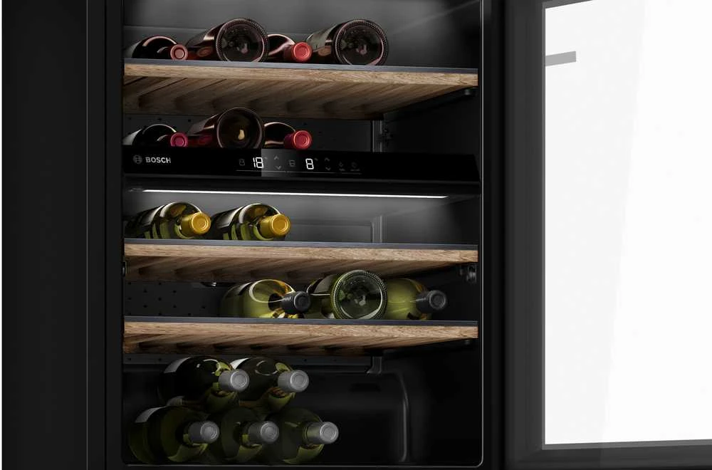 Bosch KWK16ABGB Serija 6, Laisvai pastatomas vyno šaldytuvas