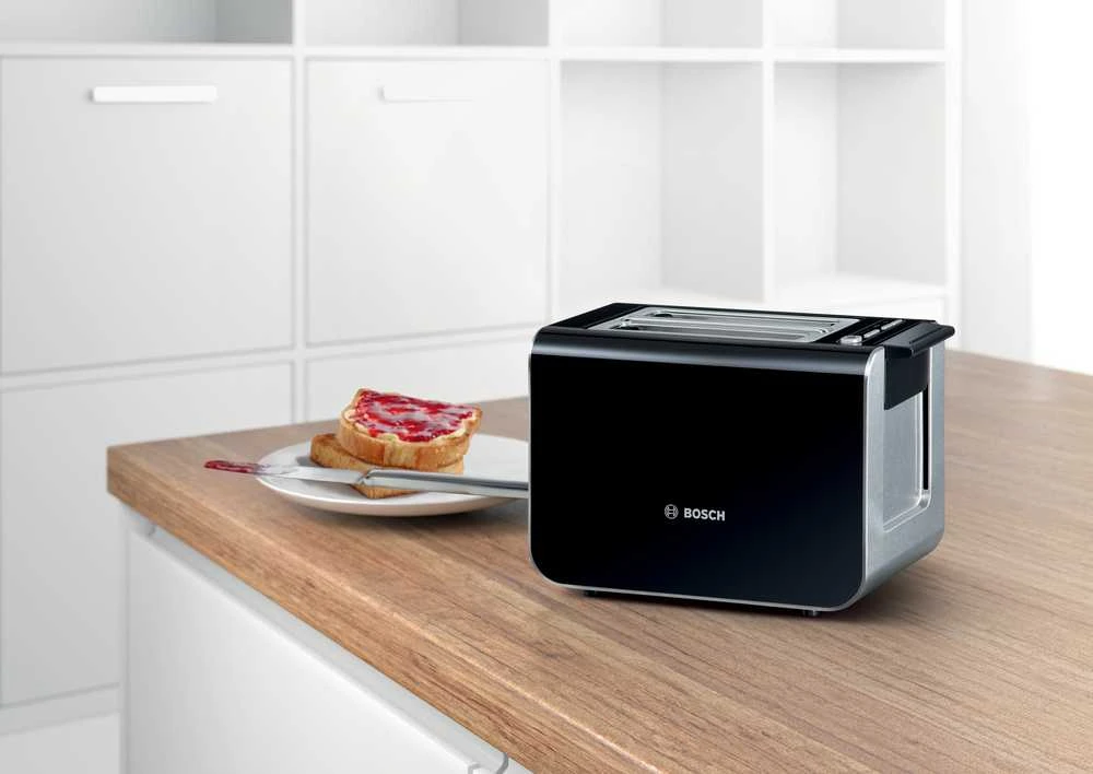 Bosch Styline Kompaktinis skrudintuvas, juodos spalvos | TAT8613N
