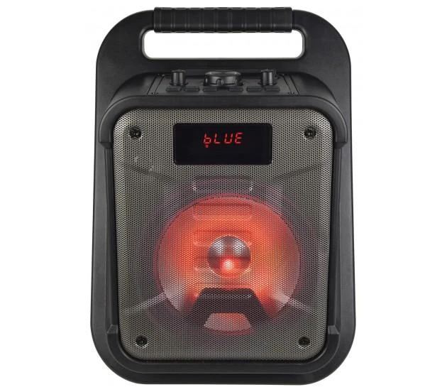 EFFECT AQUA NEŠIOJAMA ĮKRAUNAMA GARSO KOLONĖLĖ, ATSPARI LIETUI IPX4 SU MIKROFONU, BLUETOOTH/FM/USB/AUX GROTUVU, 20WRMS 8′′