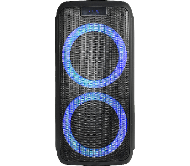 Ibiza FREESOUND400 NEŠIOJAMA GARSO SISTEMA SU AKUMULIATORIUMI BLUETOOTH/USB/TF/RC, 2X 8′′
