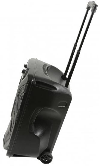 BUSKER-12 NEŠIOJAMA GARSO SISTEMA SU AKUMULIATORIUMI, VHF MIKR. + USB/SD/FM/BT