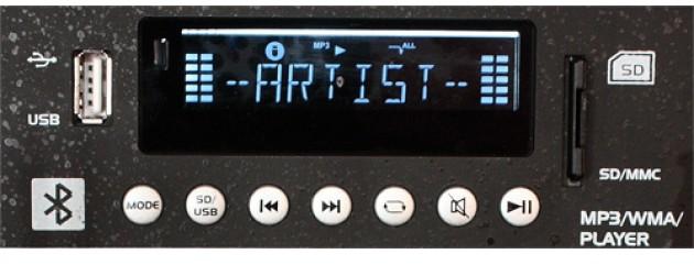 Ibiza Sound Garso sistema Ibiza PORT12UHF-BT NAUJA