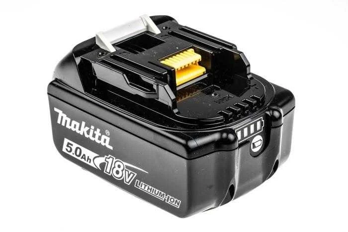 Akumuliatorius Makita BL1850B, 8 V 5,0 Ah, su indikatoriumi