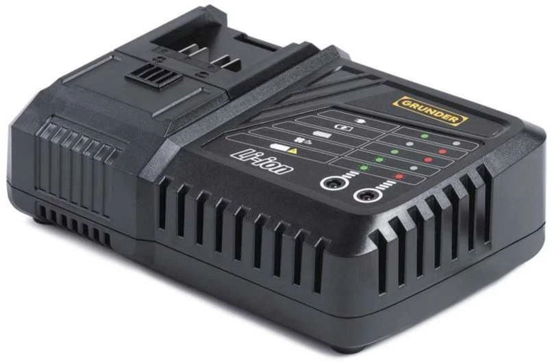 GRUNDER CH-1802B-E įkroviklis su LED indikatoriais