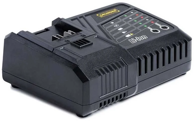 Grunder CH-1802B-E įkroviklis su LED indikatoriais