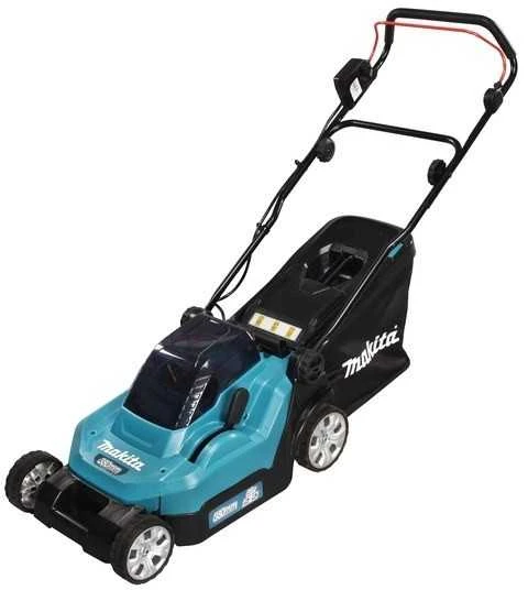 Makita Akumuliatorinė vejapjovė DLM382CM2 2x18V 2x4,0Ah 38cm
