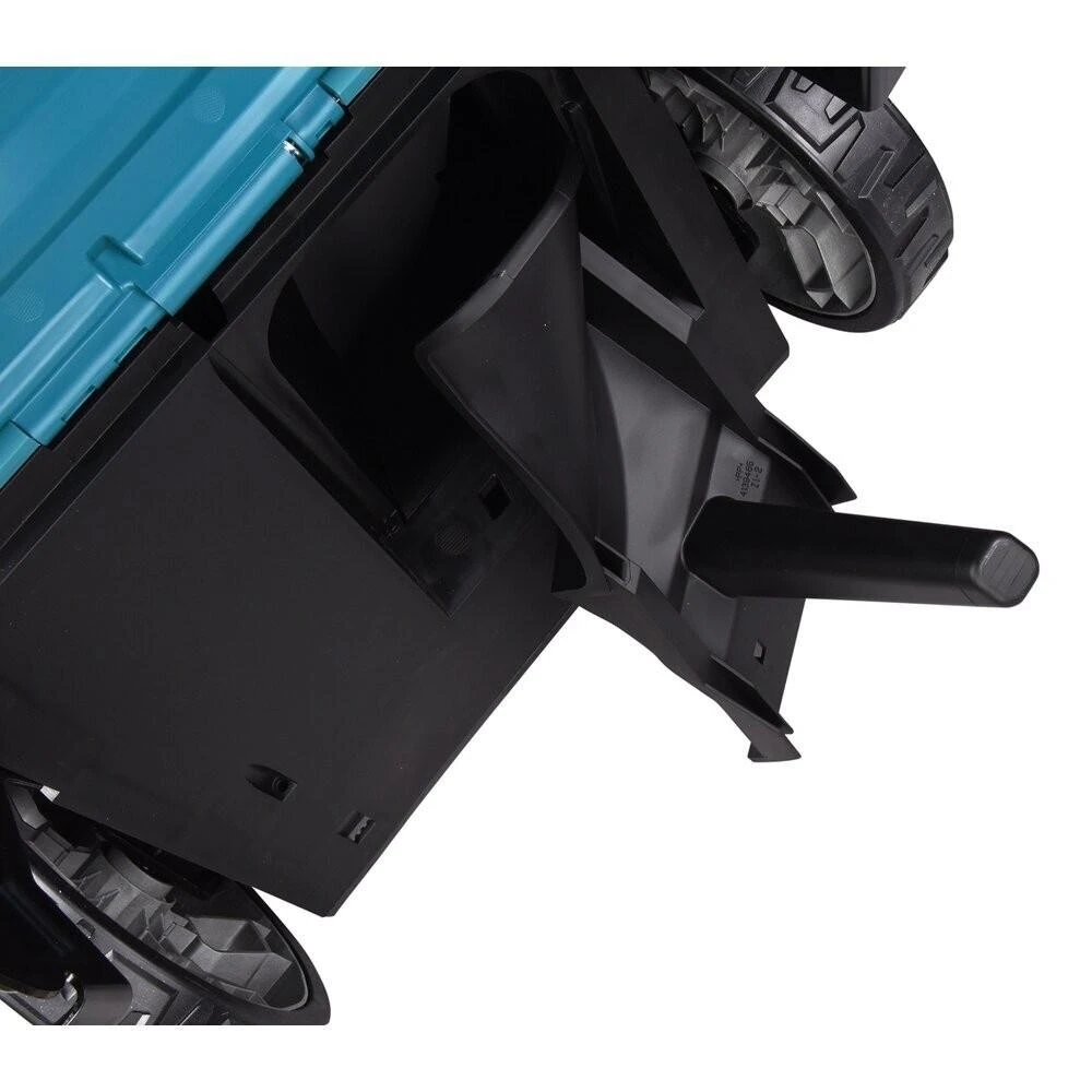 Akumuliatorinė vejapjovė Makita DLM480CT2 2x 18 V, 48 cm, DC18SH įkroviklis 2x 5,0 Ah Li-ion akumuliatioriams, 4/1 (Pjovimas/Surinkimas/Mulčiavimas/Galinis išmetimas), Plastikinis korpusas