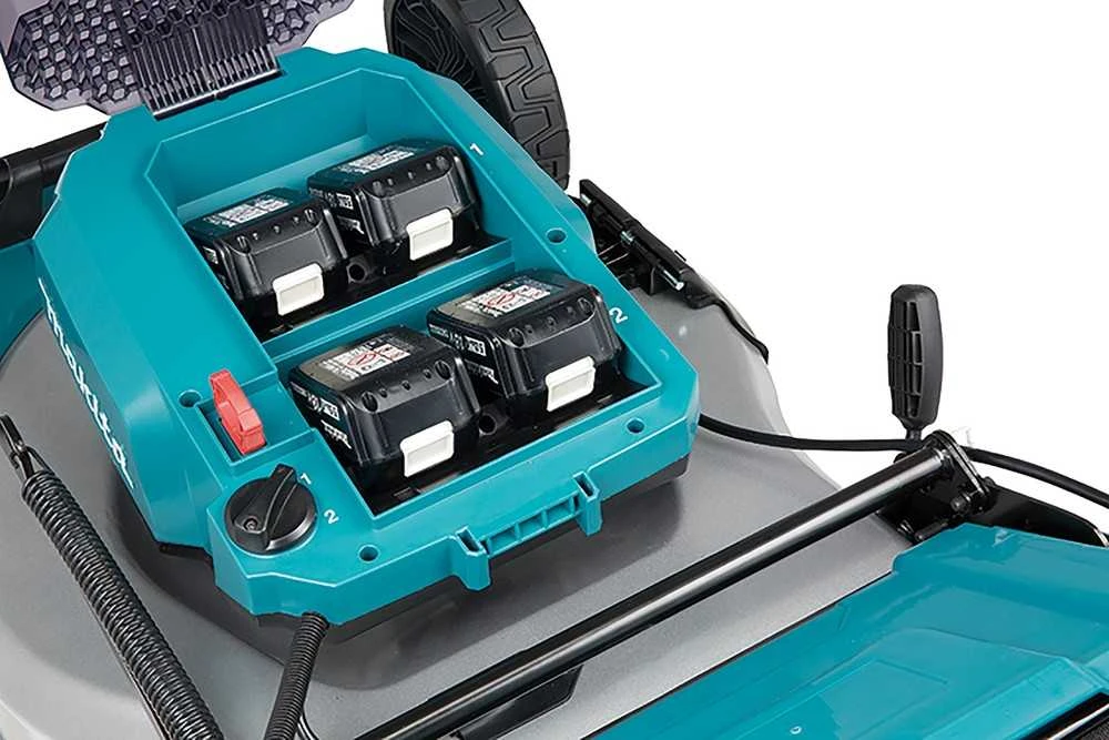 Akumuliatorinė savaeigė vejapjovė MAKITA DLM532Z 18Vx2, 53 cm, 4in1, be akumuliatorių ir kroviklio