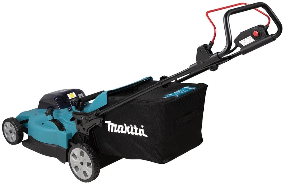 Akumuliatorinė vejapjovė Makita DLM538CT2; 2x18 V; 2x5,0 Ah akum.