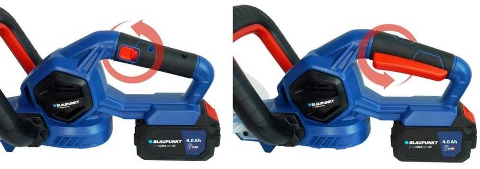 Akumuliatorinės gyvatvorių žirklės Blaupunkt CT6010 18V, be akumuliatoriaus ir kroviklio