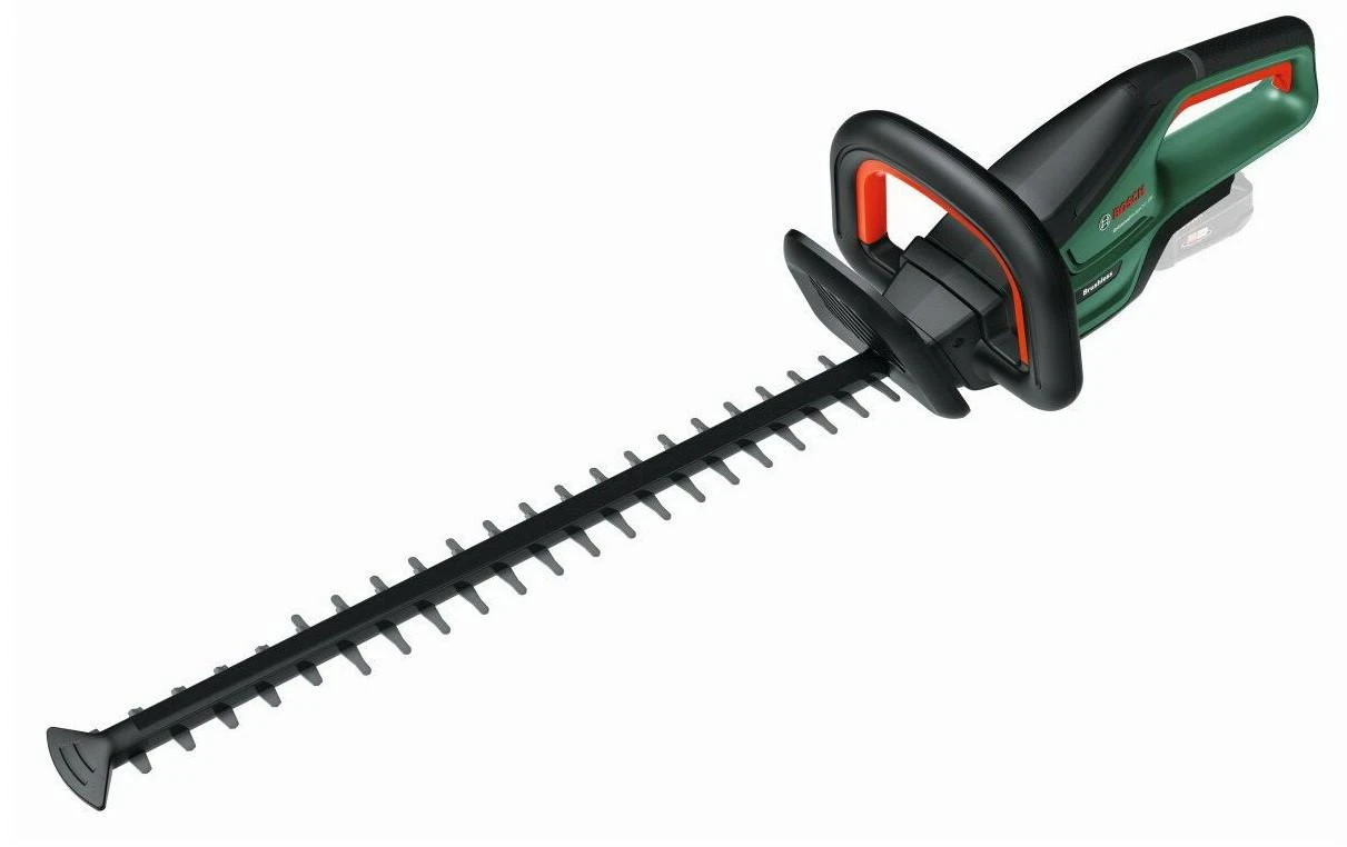 Akumuliatorinės gyvatvorių žirklės Bosch Universal HedgeCut 18-50, be akumuliatoriaus ir kroviklio