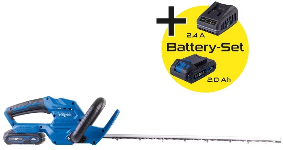 Akumuliatorinės gyvatvorių žirklės C-HT570-X – Set S, Scheppach
