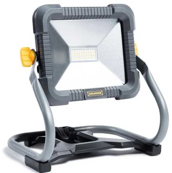 Akumuliatorinė LED lempa GRUNDER L3020Li, 18 V