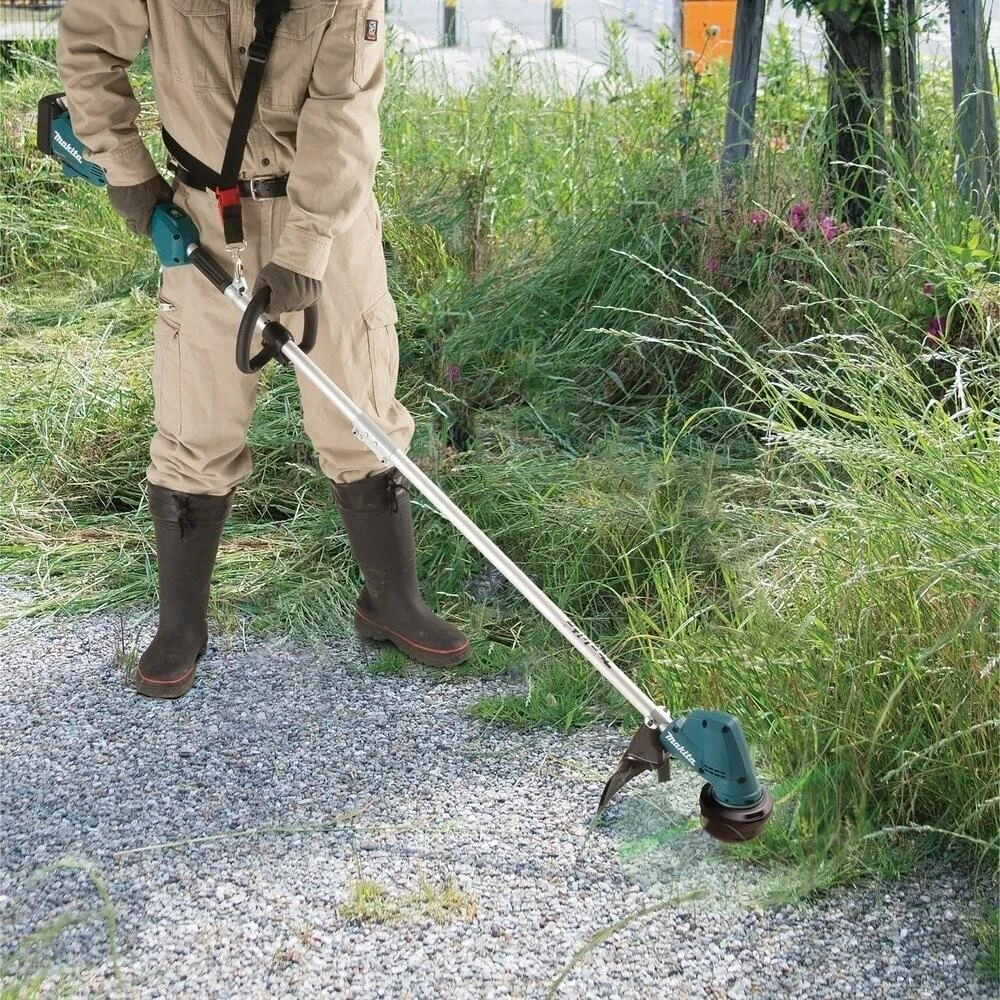 Makita DUR192LZ Akumuliatorinė žoliapjovė/trimeris, 18V, bešepetėlinis, 2-greičiai, 300mm, 460W, 3,4kg Be akumuliatorių ir kroviklio