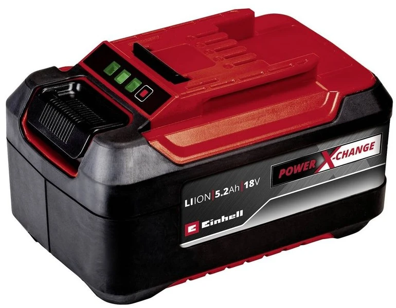 Akumuliatorius Einhell Lithium-Ion (Li-Ion) 5.2 Ah 18 V